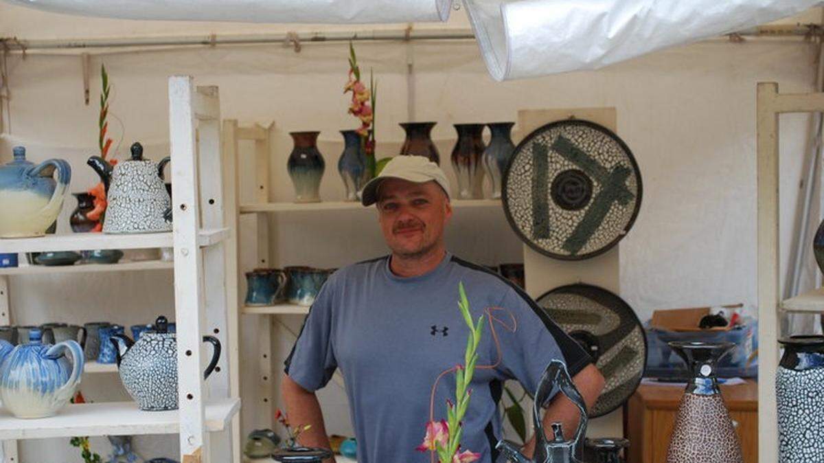 Local Ian Stainton has participated in the Central Pennsylvania Festival of the Arts for 25 years.