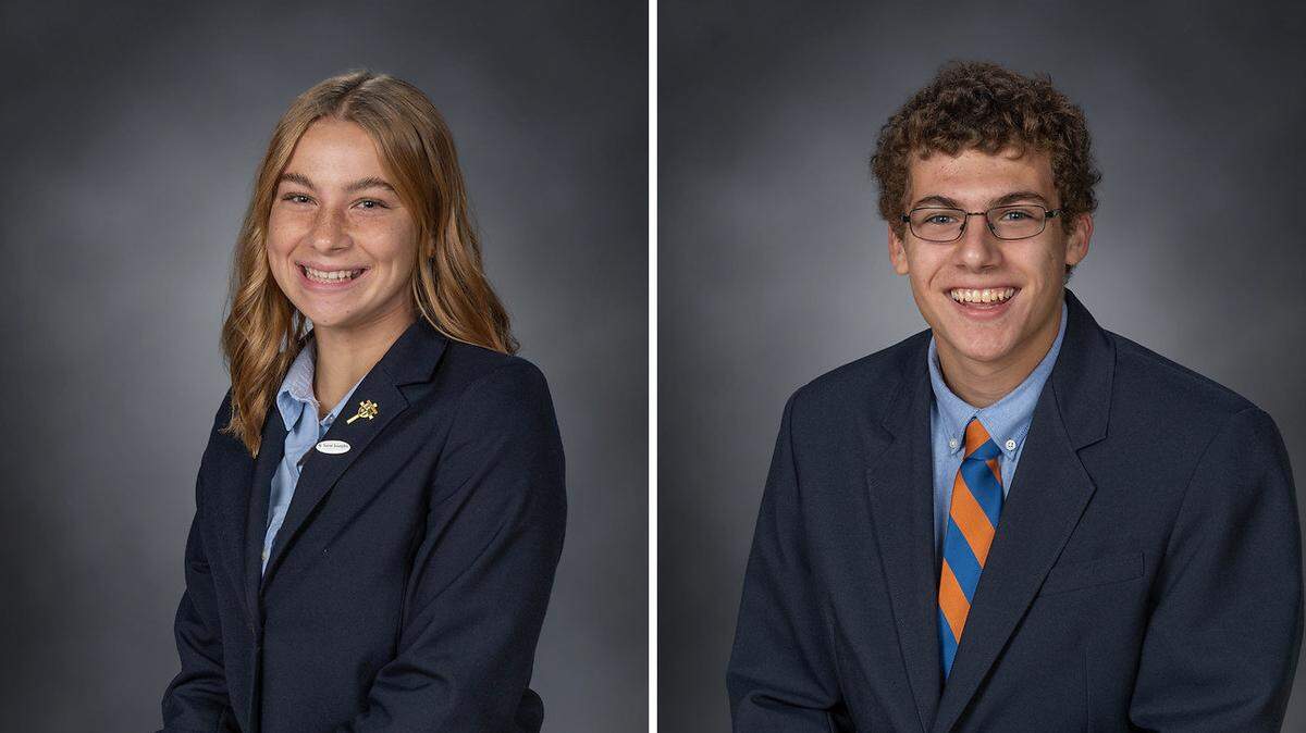How Saint Joseph’s Catholic Academy’s Natalie Page and Samuel Yangula earned Snyder Award recognition