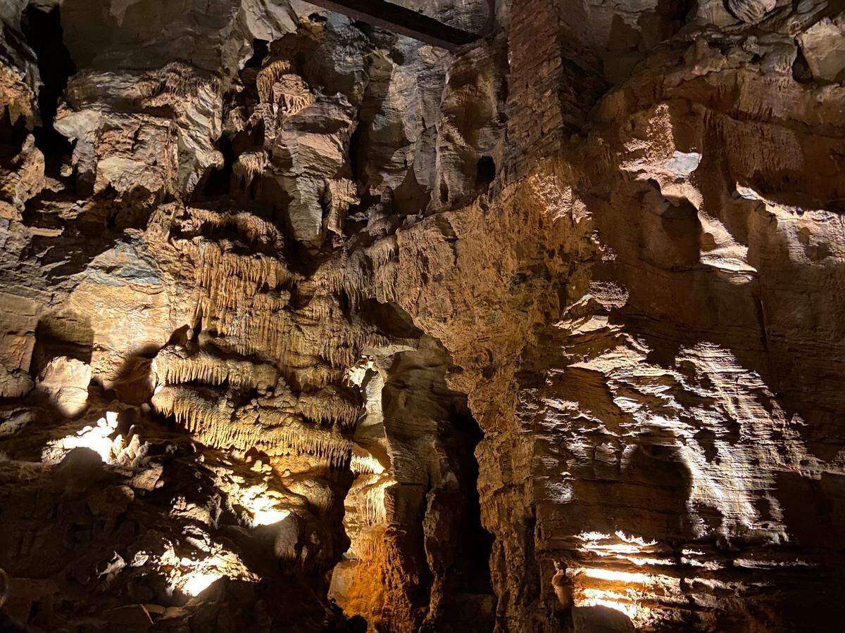 A look inside Lincoln Caverns, located in Huntingdon, during a guided tour on Thursday, June 22, 2023.