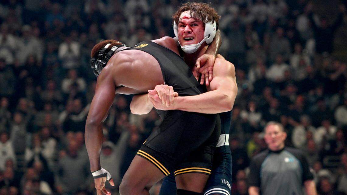 Penn State up to three top-ranked wrestlers after win over previously unbeaten Iowa
