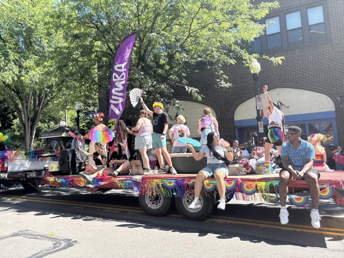 A parade kicked off State College Pride festivities on Saturday, June 13, 2026.