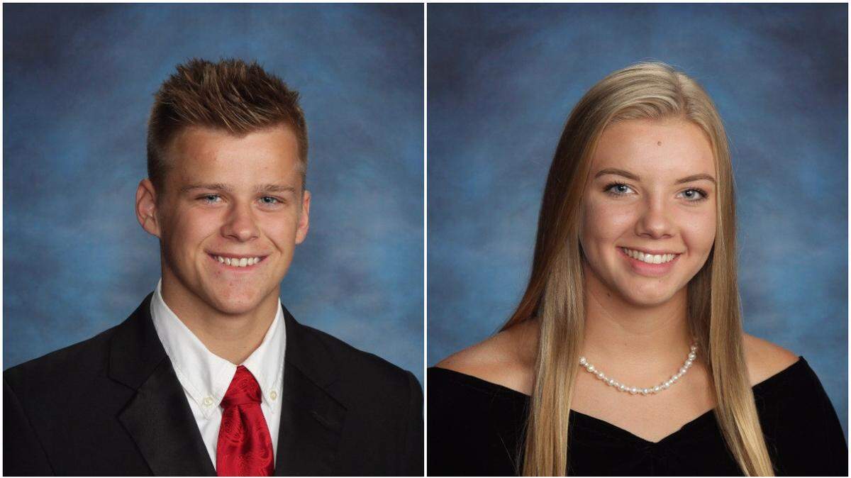 Philipsburg-Osceola’s Daniel “Bubba” Slogosky and Kam Harris were the school’s two Snyder Award winners this year.