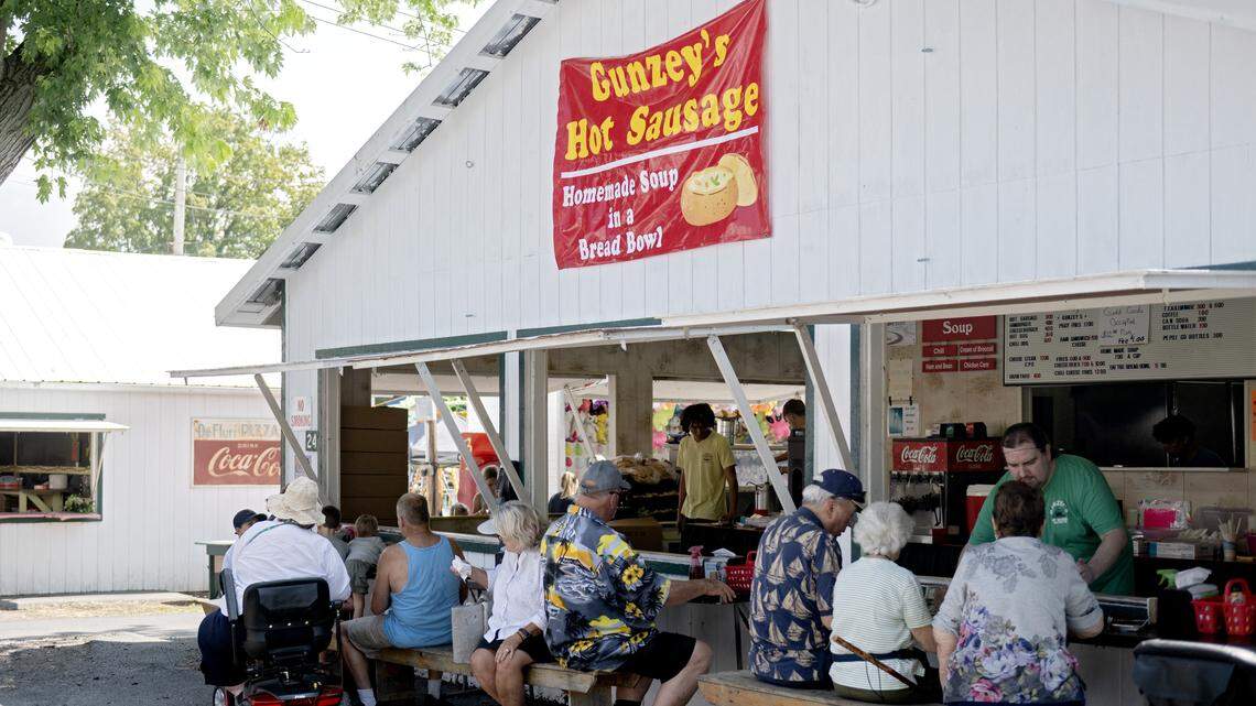 Hungry at the Grange Fair? Here’s a street-by-street look at your options