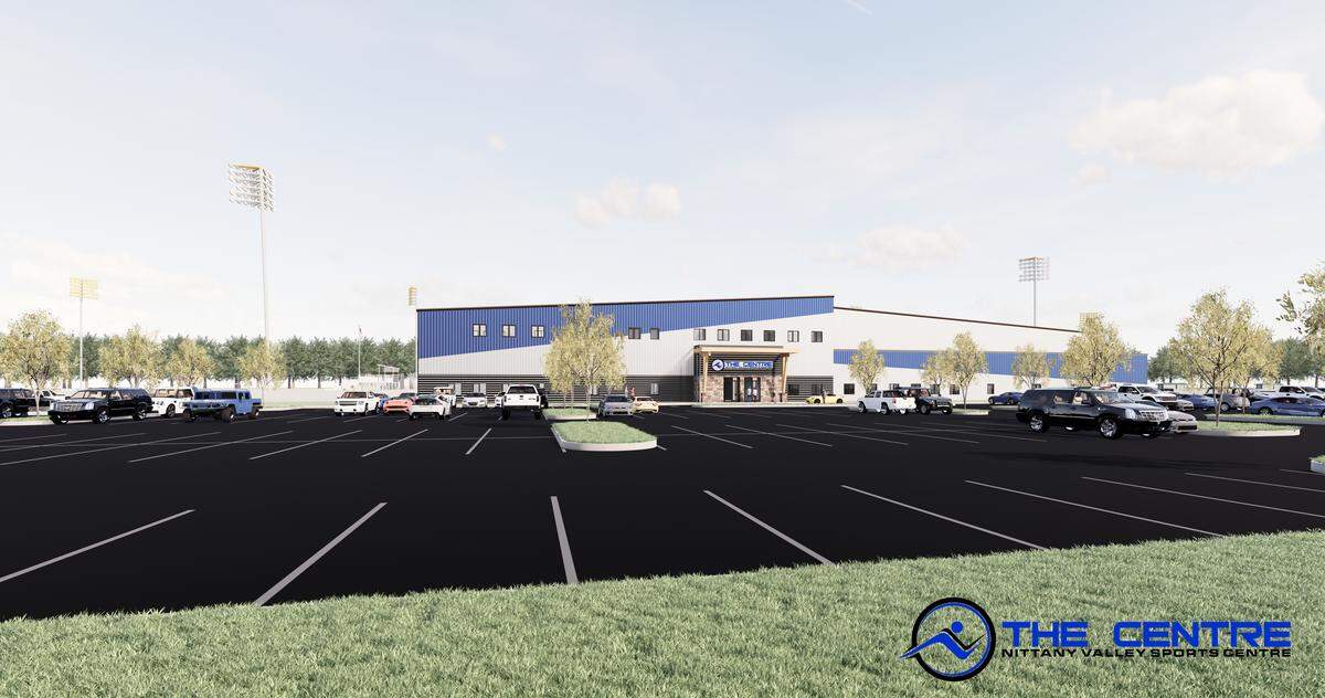 The Nittany Valley Sports and Event Centre construction is expected to be completed next fall.