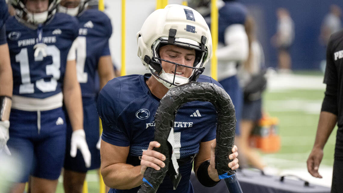 What stood out from Penn State’s practice, including standouts at wide receiver
