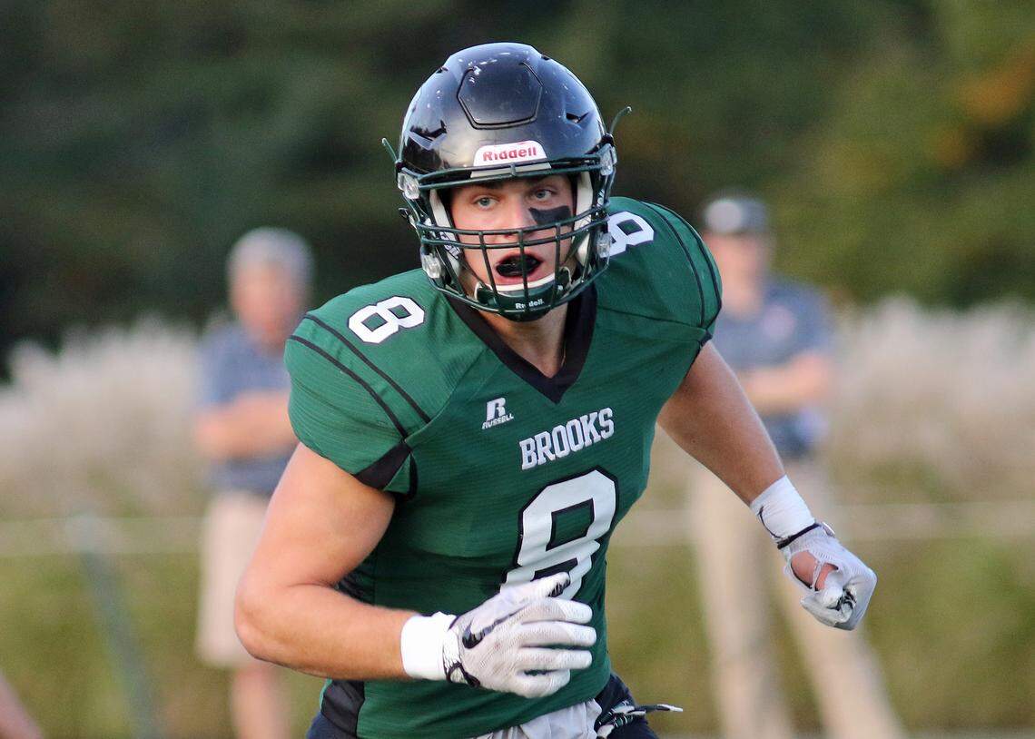 Penn State tight end Pat Freiermuth was a standout at the Brooks School — and left an indelible mark on the program and community.