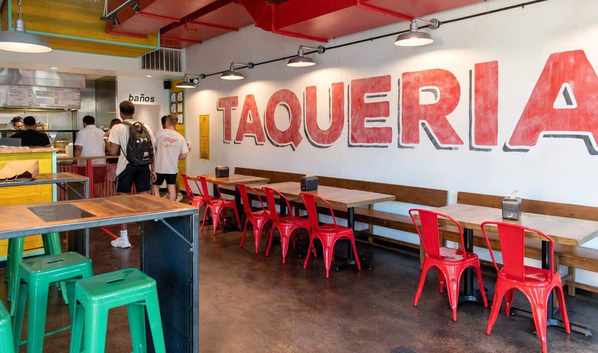 El Jefe’s Taqueria in Calder Alley is pictured on Wednesday, Aug. 25, 2021.