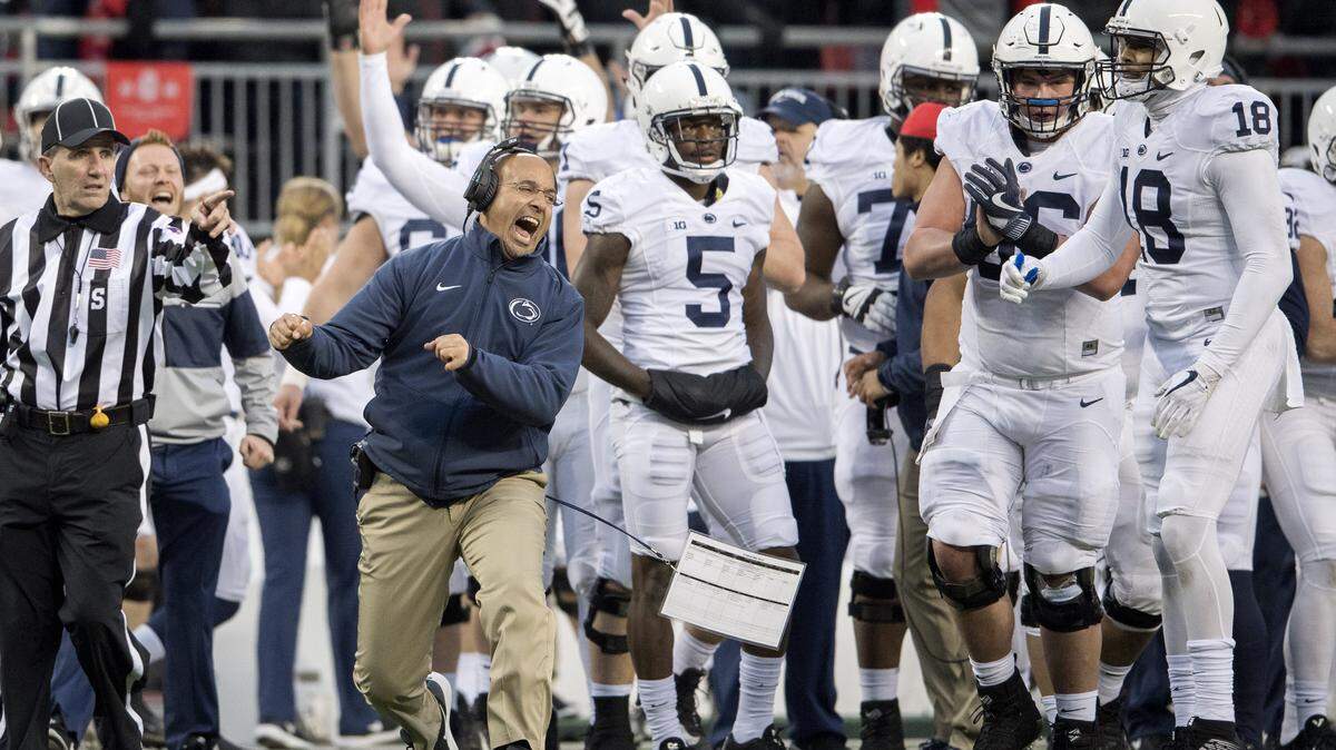 Expectations are high for James Franklin and the Nittany Lions in 2018.