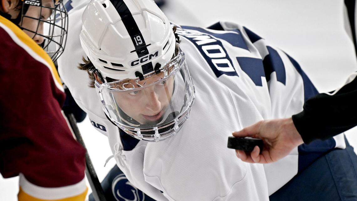 No. 8 Penn State men’s hockey looks to upset No. 5 Wisconsin in road series