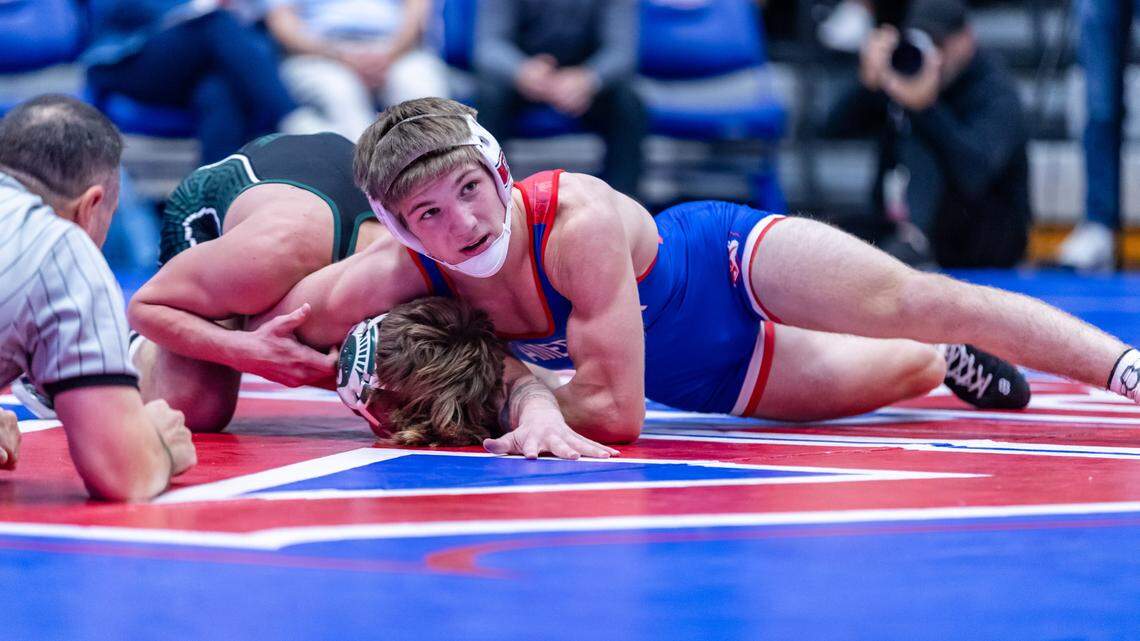 BEA grad Coen Bainey set to lead American against Penn State wrestling in Rec Hall