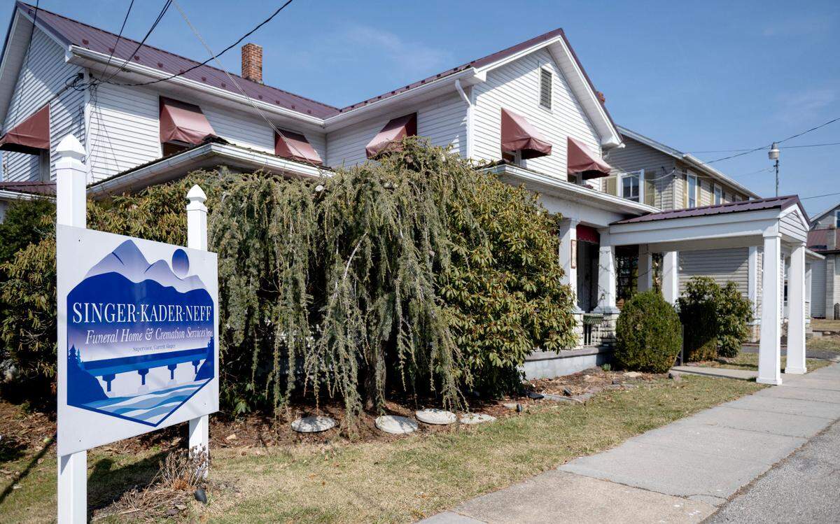Singer-Kader-Neff Funeral Home & Cremation Services Inc. at 135 W Main St. in Howard.