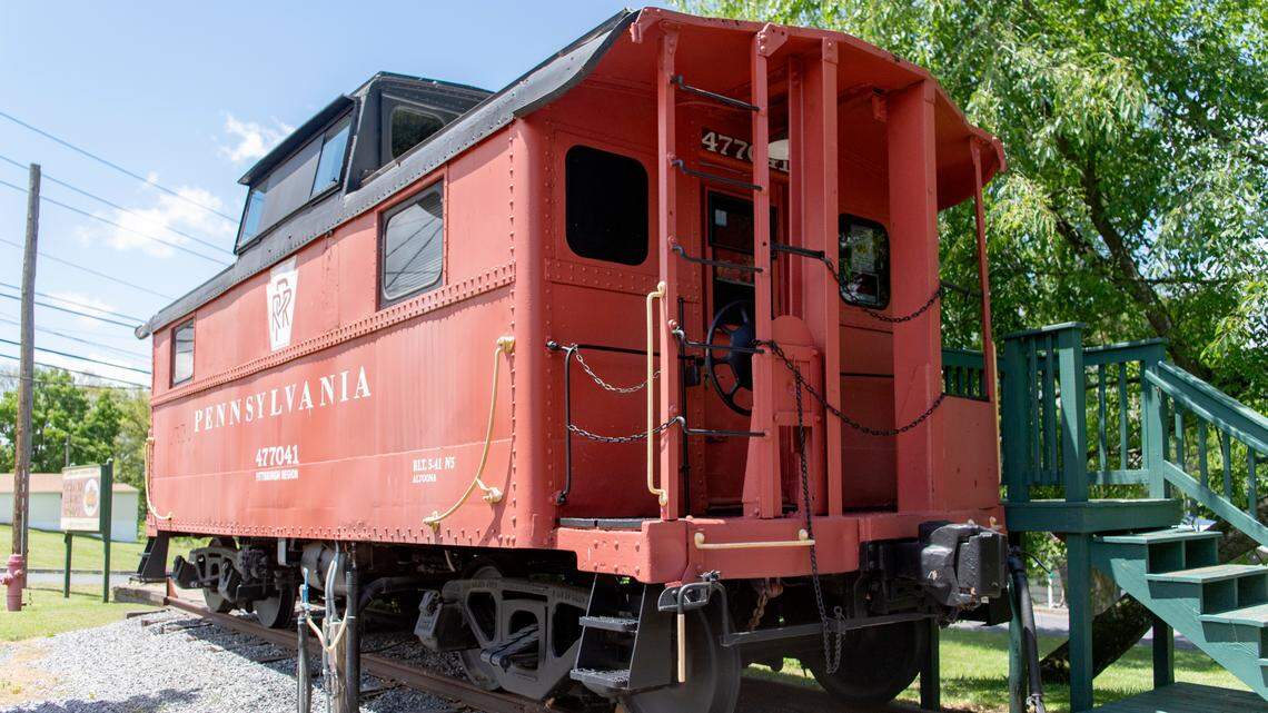 Experience life on the rails in a restored train caboose turned Airbnb in Pennsylvania
