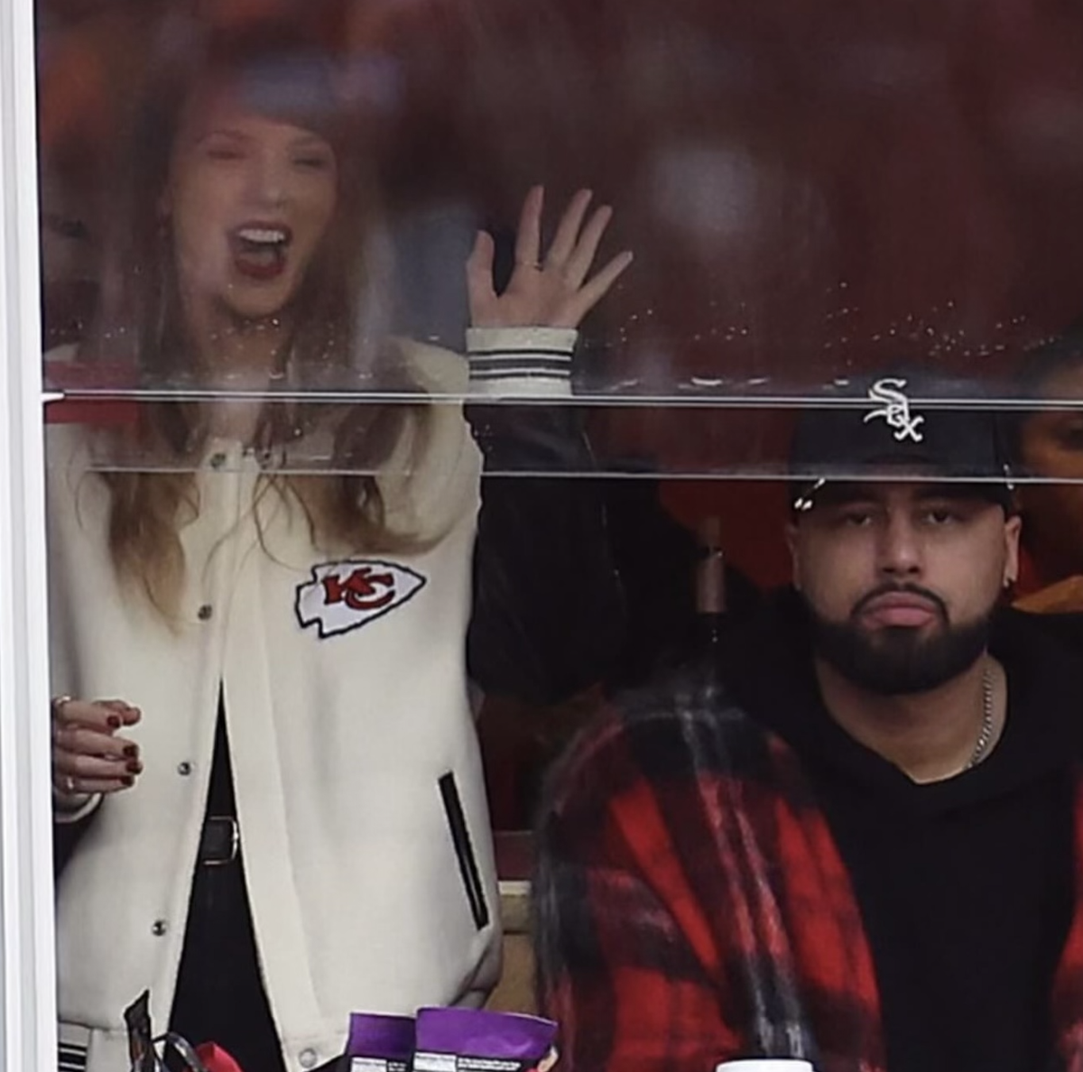 Former Penn State men’s basketball player Ross Travis posted this picture of him on his Instagram, @bosstravis43, at a Kansas City Chiefs game next to Taylor Swift.