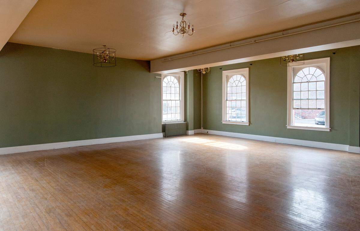 The ballroom at the University Club on Friday, March 11, 2022.