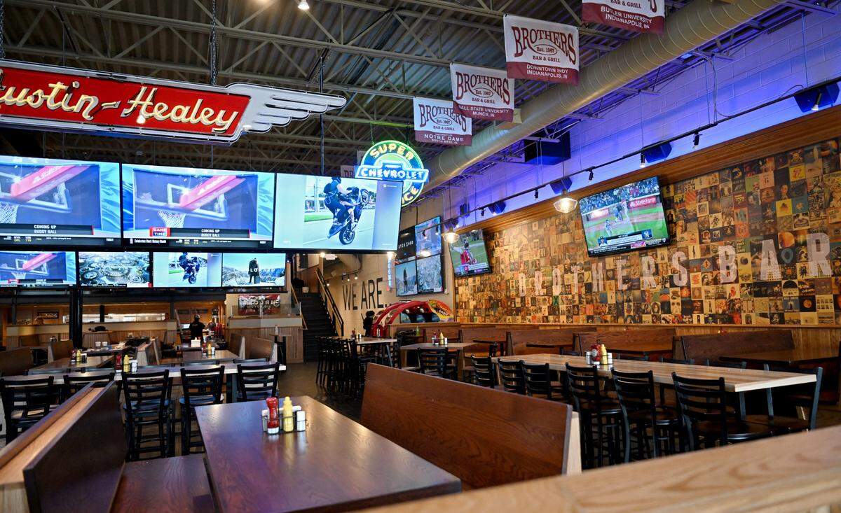 A look inside Brothers Bar & Grill on Allen Street in downtown State College on Thursday, Feb. 15, 2024.