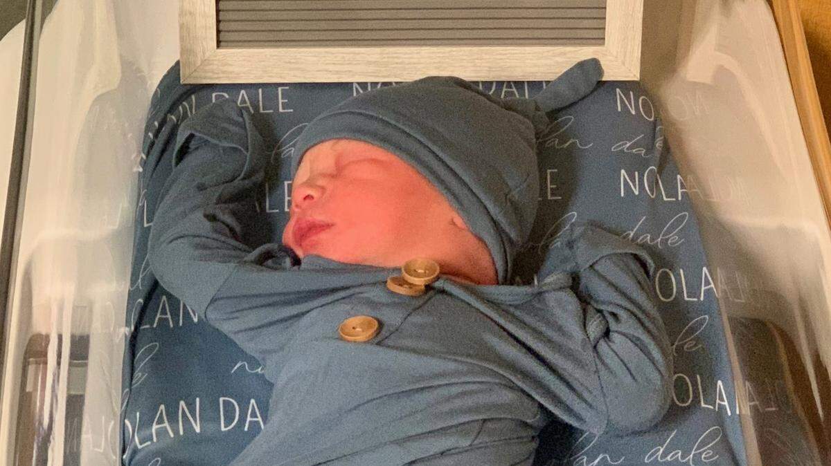 Nolan Dale Lose was born on New Year’s Day at Mount Nittany Medical Center.