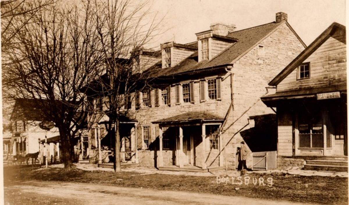 Undated photo of the Boalsburg Tavern.