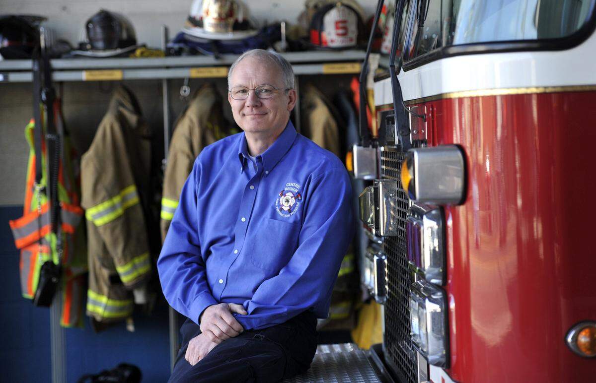 Centre Region Fire Director Steve Bair retired in December.
