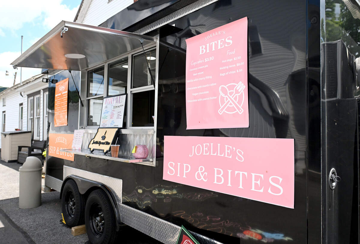 Joelle’s Sip & Bites is a food truck run by teenager Alexa Cowher and offers dirty sodas and lemonade along with some food items.