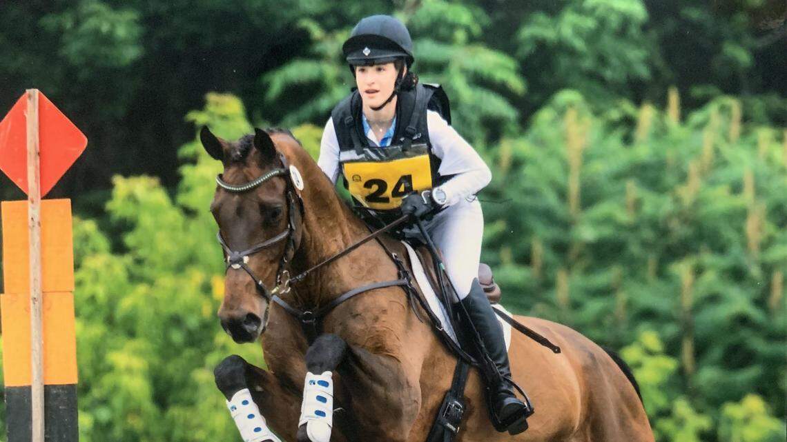 Ashley Stout, 13, of Port Matilda, died after she and her horse, Avant Garde, were involved in a rotational fall. Stout, a Park Forest Middle School student and member of the U.S. Pony Club, was training at the Standing Ovation Equestrian Center in Halfmoon Township.
