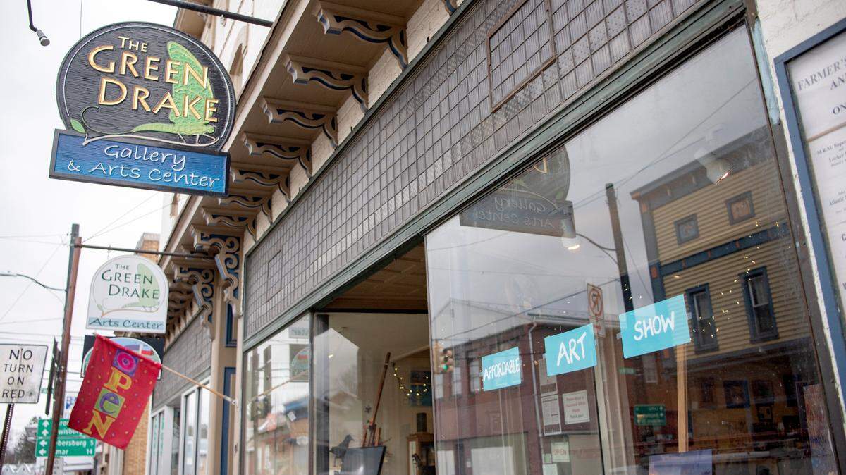 The Green Drake Gallery and Arts Center in Millheim on Wednesday, Jan. 27, 2021.