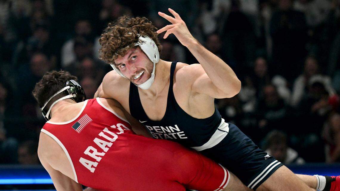 Why Penn State wrestler Mitchell Mesenbrink is tough, dominant — and one of a kind
