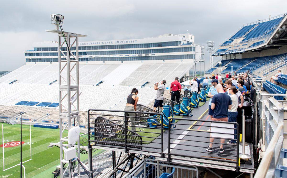 Topgolf Live at Beaver Stadium on Thursday, June 2, 2022.