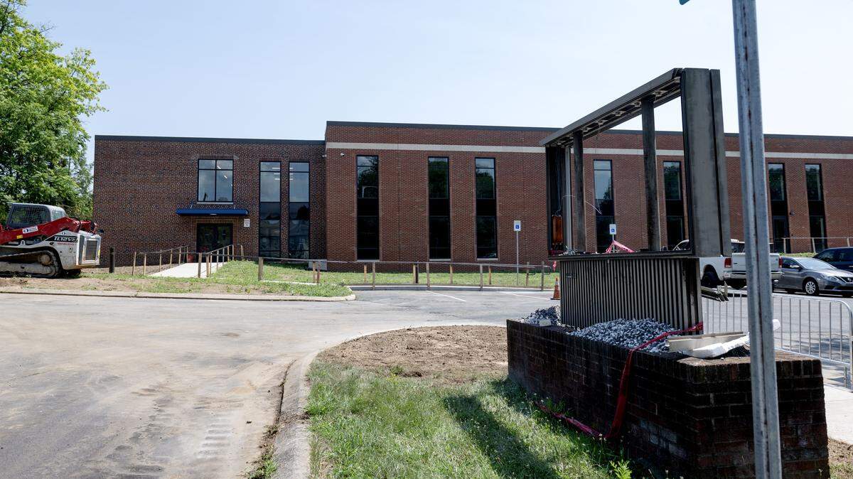 Renovations are underway at the new Centre County Community Services Building along East Howard Street in Bellefonte on Tuesday, July 29, 2025. The building was formerly Centre Crest. 