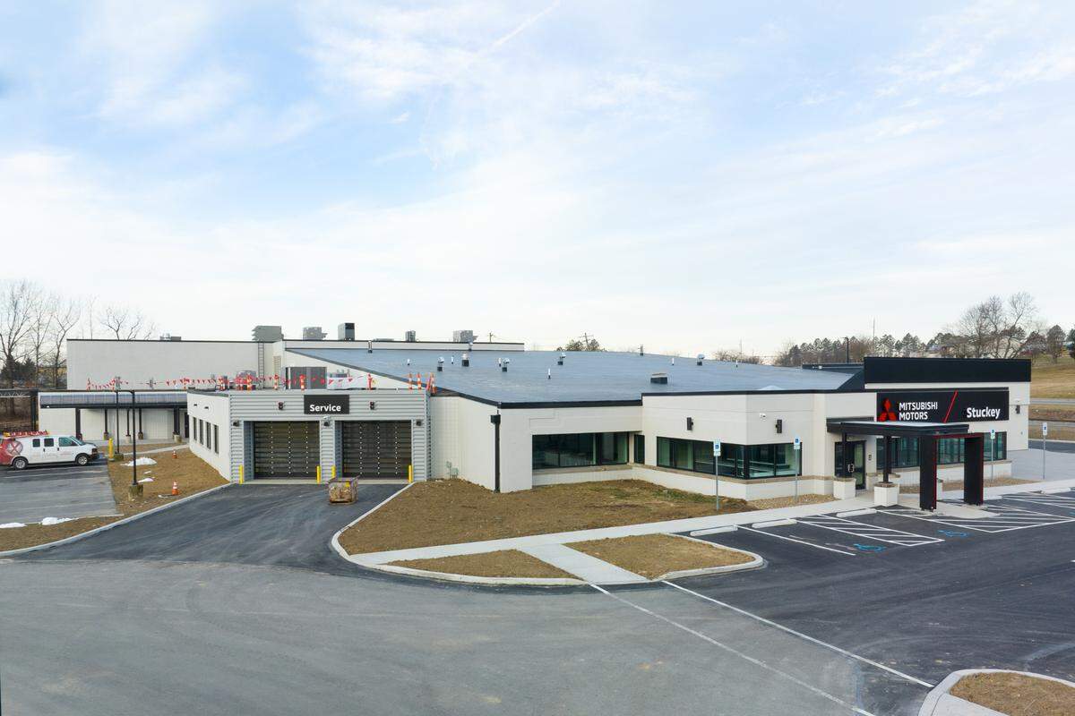Stuckey Mitsubishi relocated to 3400 E. College Ave., State College, the former Centre Daily Times headquarters.