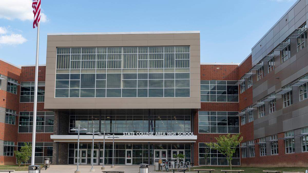 State College Area High School is seen in this file photo. It is among the best 25 public high schools in the state, according to one online ranking.