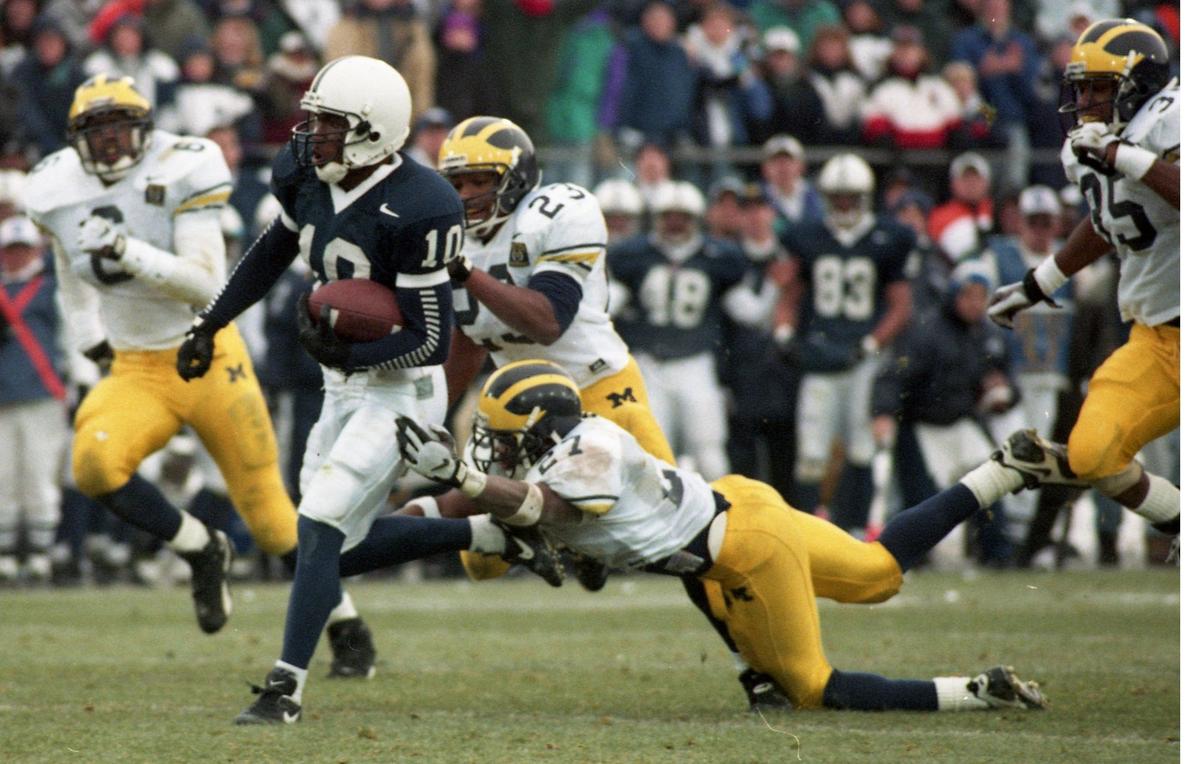 Bobby Engram against Iowa 11/18/1995