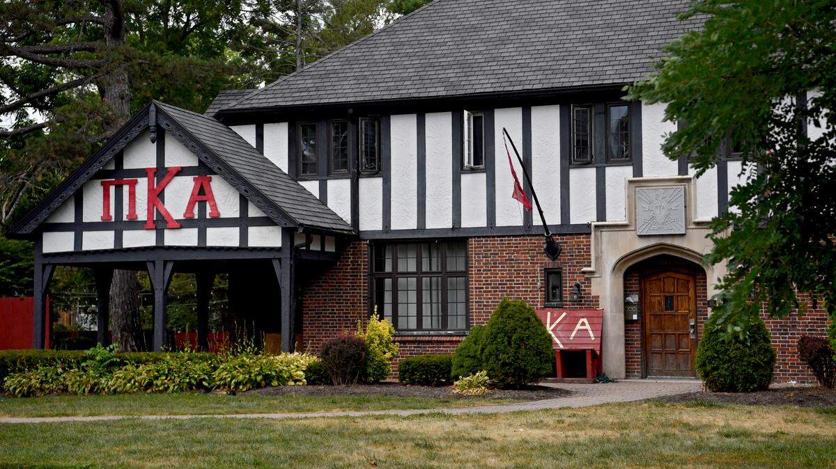 The Pi Kappa Alpha on East Prospect Avenue in State College is pictured in 2020.