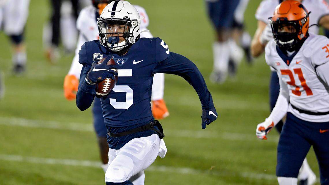 Penn State football’s star wide receiver Jahan Dotson will return for 2021 season