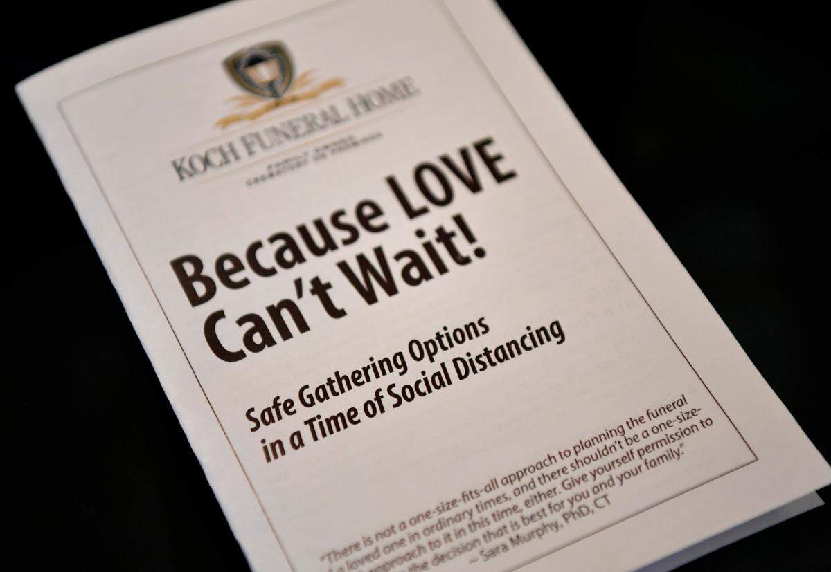 Koch Funeral home has adapted to help grieving families during the coronavirus pandemic and now offers virtual options.