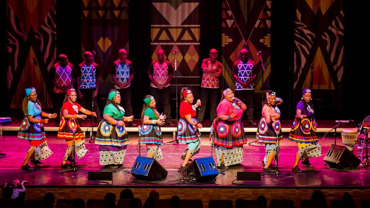 The Soweto Gospel Choir will perform Tuesday at Penn State’s Eisenhower Auditorium.
