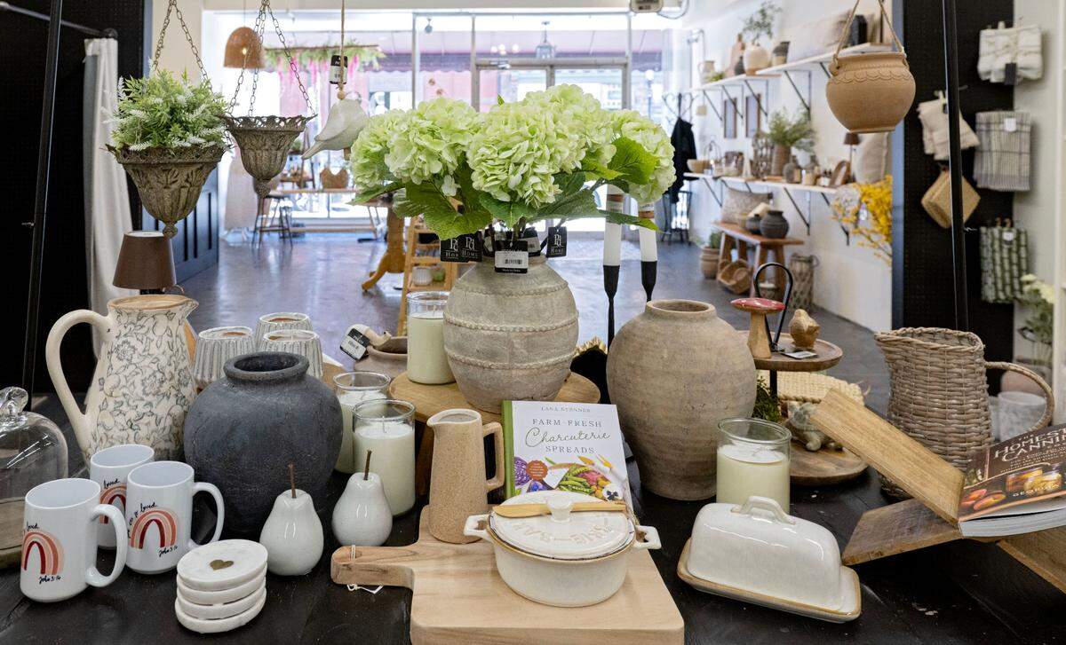 Decor available at Every Season Home and Living at 107 S. Allegheny St. in Bellefonte on Thursday, April 17, 2025.