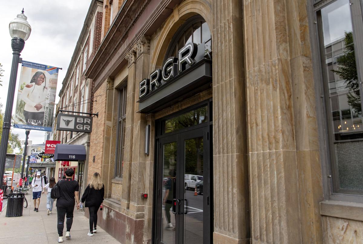 BRGR on College Avenue in State College.