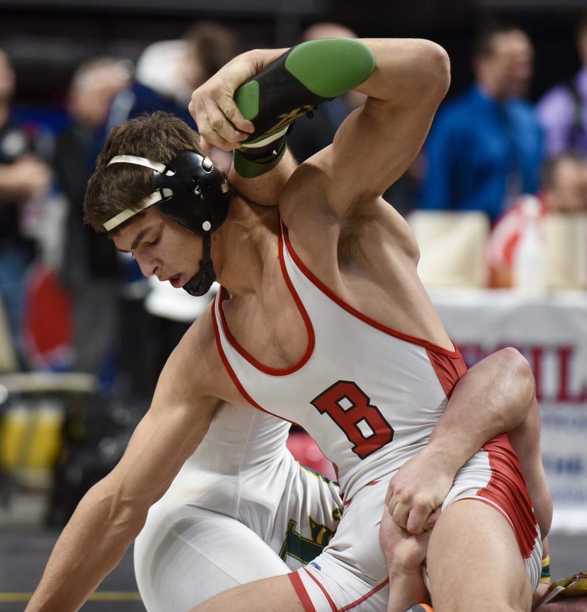 Bellefonte’s Ethan Rossman earned his 100th career win this week. He is tied for the county lead with 14. The senior committed to continue wrestling in college at Lock Haven, too.
