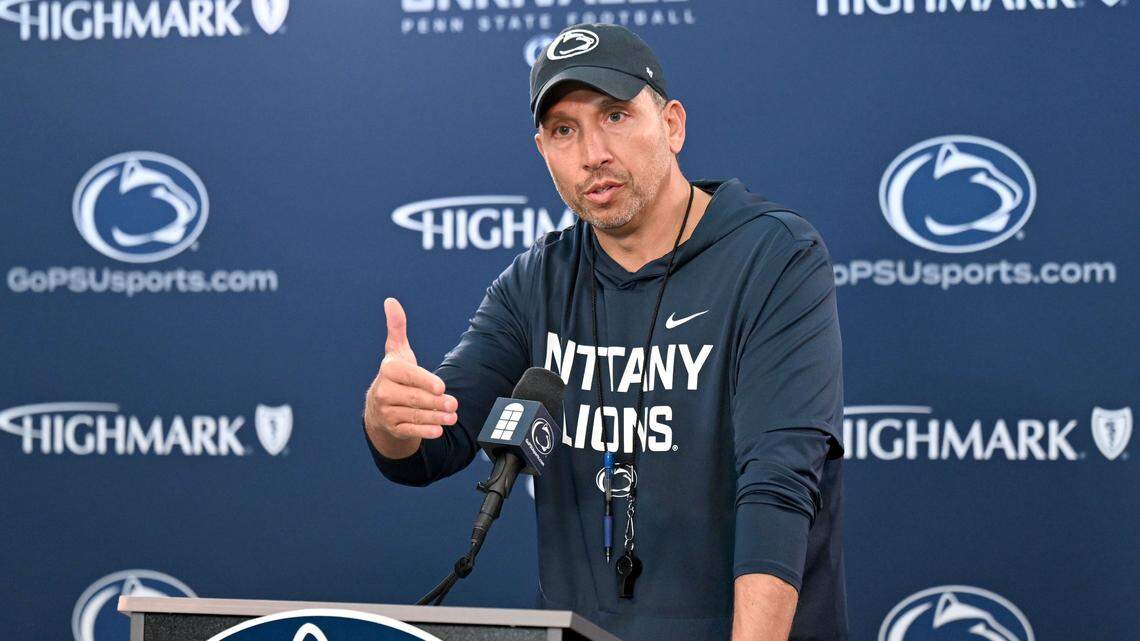 Matt Campbell talks settling into Penn State, injuries and more as spring ball starts