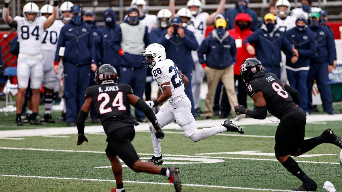 How Penn State football’s running backs established themselves in win over Rutgers