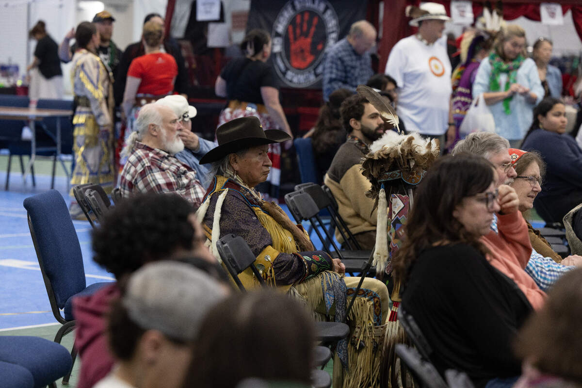 A look at crowd at the Penn State 2025 Powwow on March 29, 2025 at C3 Sports Complex.
