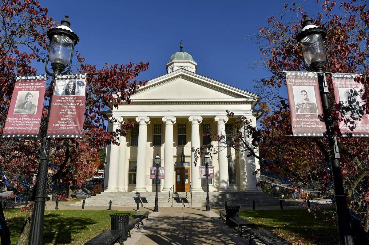 The Centre County Courthouse on Oct. 23, 2019.