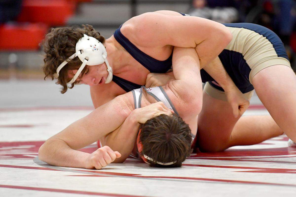 Bald Eagle Area’s Noah Foltz had three major decisions during his run to a third-place finish in the MyHouse Trojan Wars tournament. His three major decision are tied for the county lead with teammate Coen Bainey.