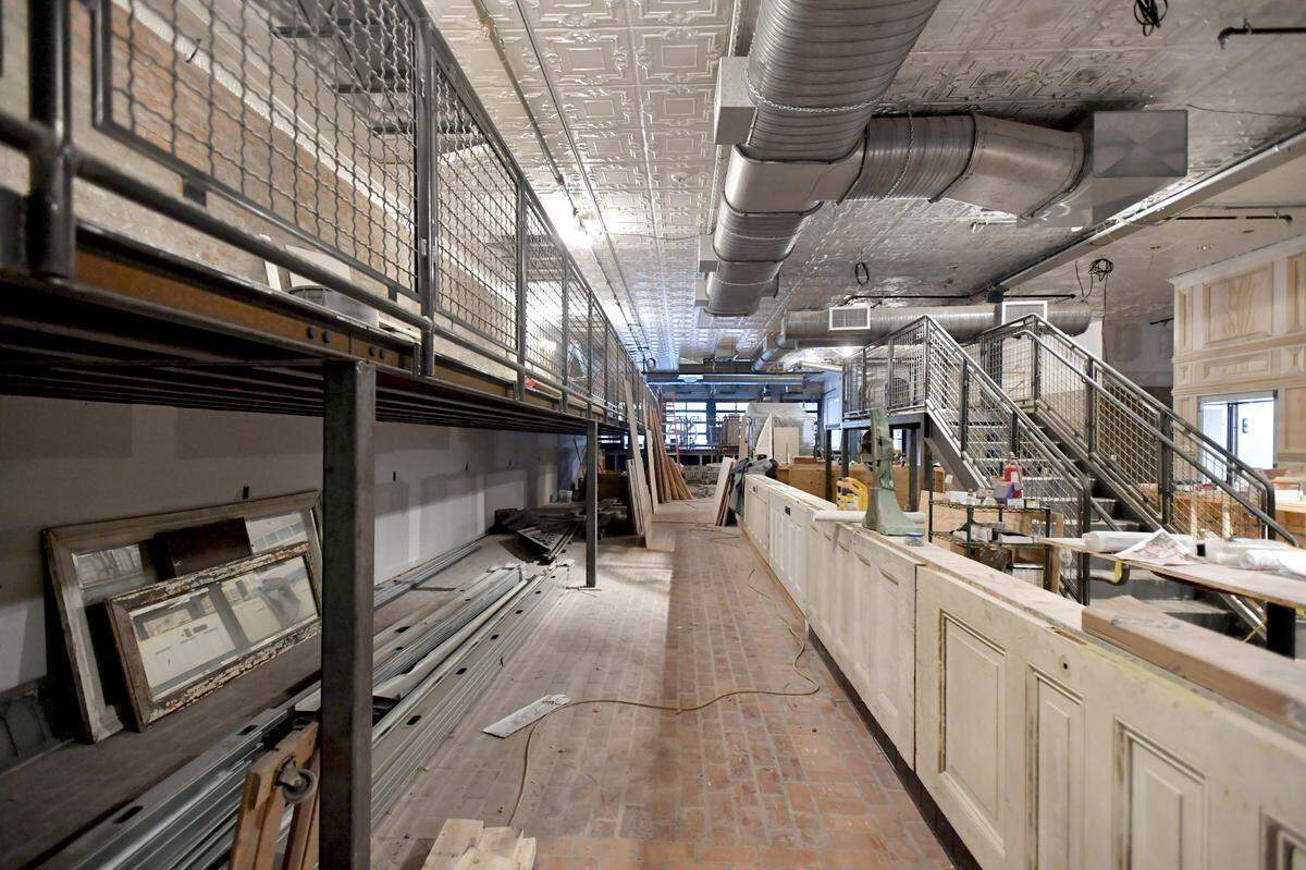 Renovations in the new Champs on South Allen Street are pictured on Oct. 27, 2016. 