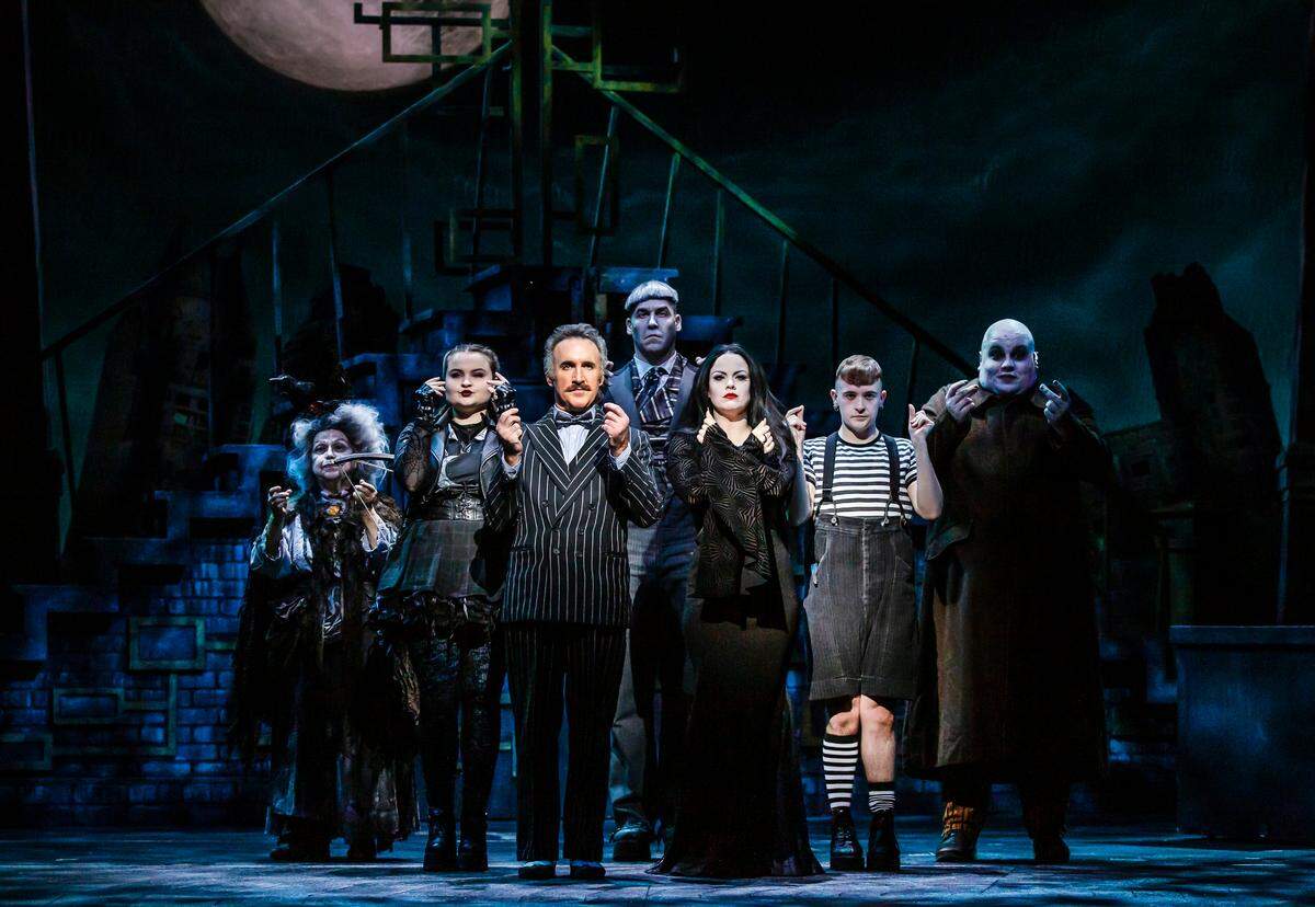 The national tour of “The Addams Family” will come to Penn State’s Eisenhower Auditorium in April 2025.
