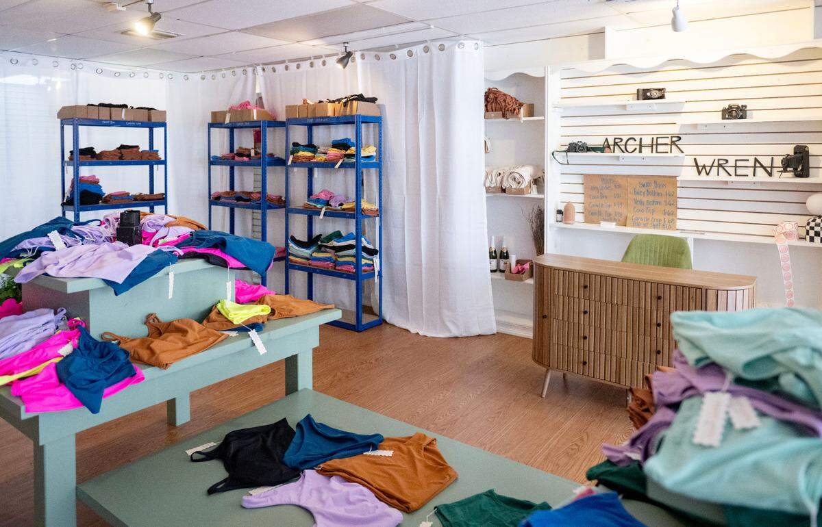 Currently in the Calder Way Pop-Up shop is Archer Wren, a size-inclusive and eco-friendly underwear and swimwear brand.