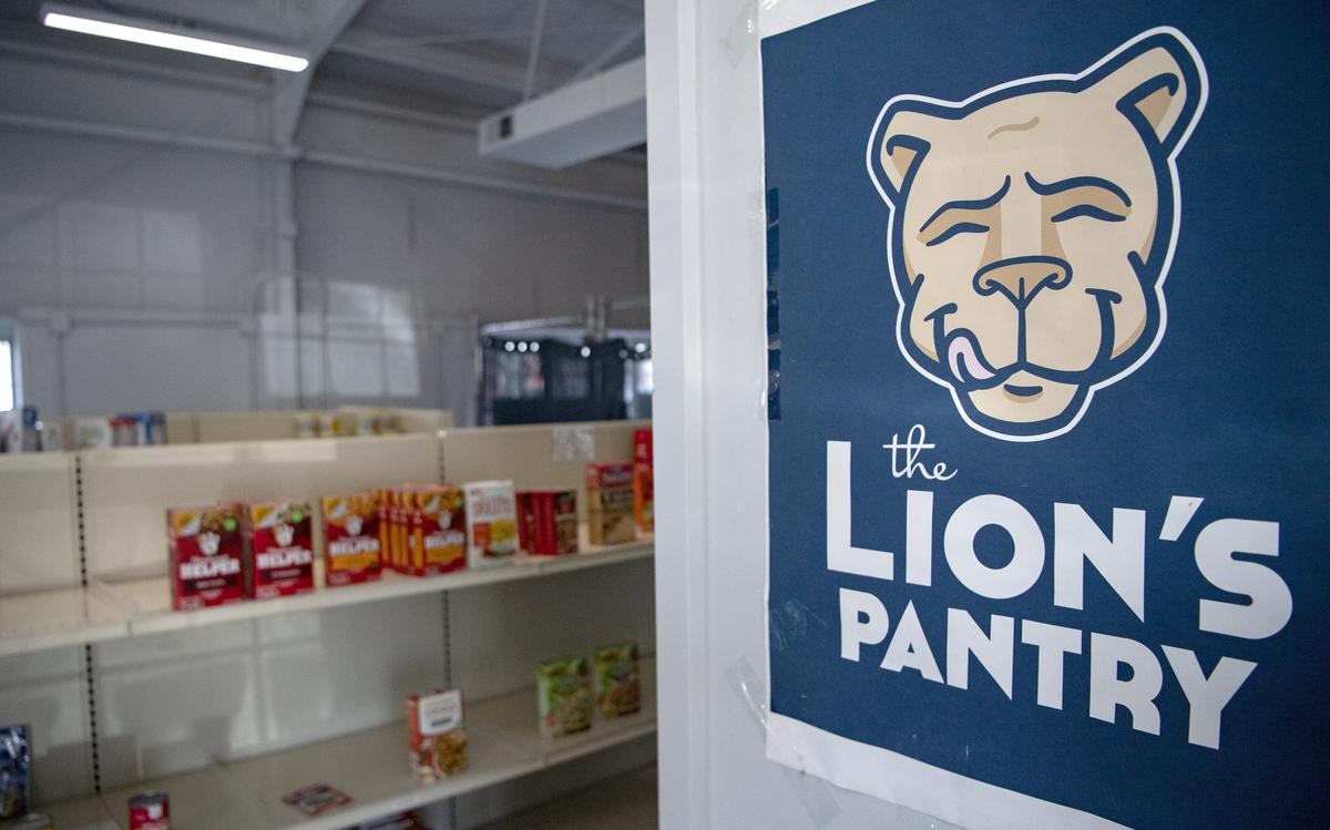 The Lion’s Pantry on the Penn State Campus aims to mitigate student hunger and offers a shopping-like experience.