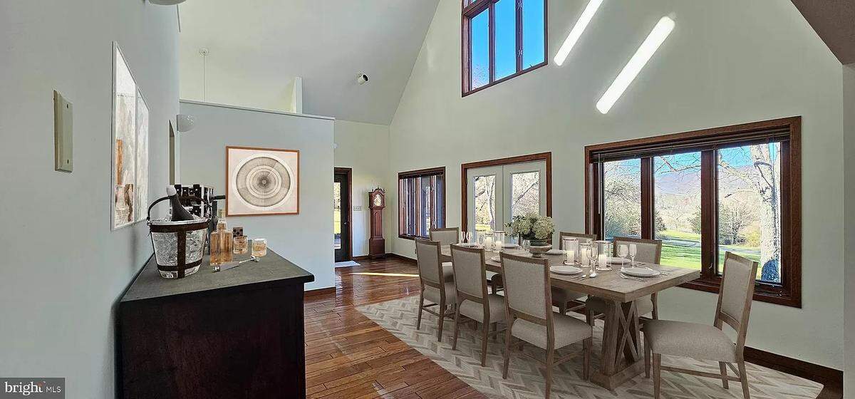 A look inside the dining room at 311 Cedar Run Road in Boalsburg. Photo shared with permission from the home’s listing agent, Kristin O’Brien of Keller Williams Advantage Realty. Some furniture or decorations in the listing’s interior photos may be digitally altered or staged.