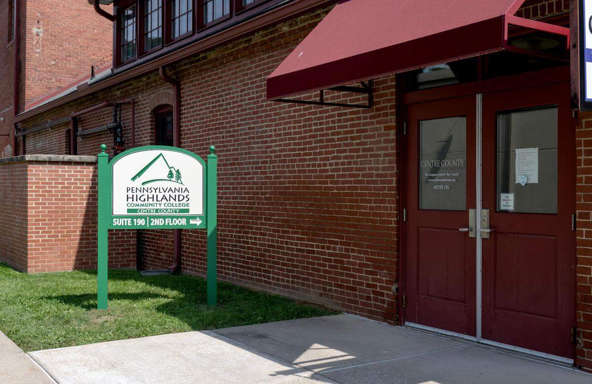 Pennsylvania Highlands Community College has opened a location on the second floor of the Match Factory building in Bellefonte.