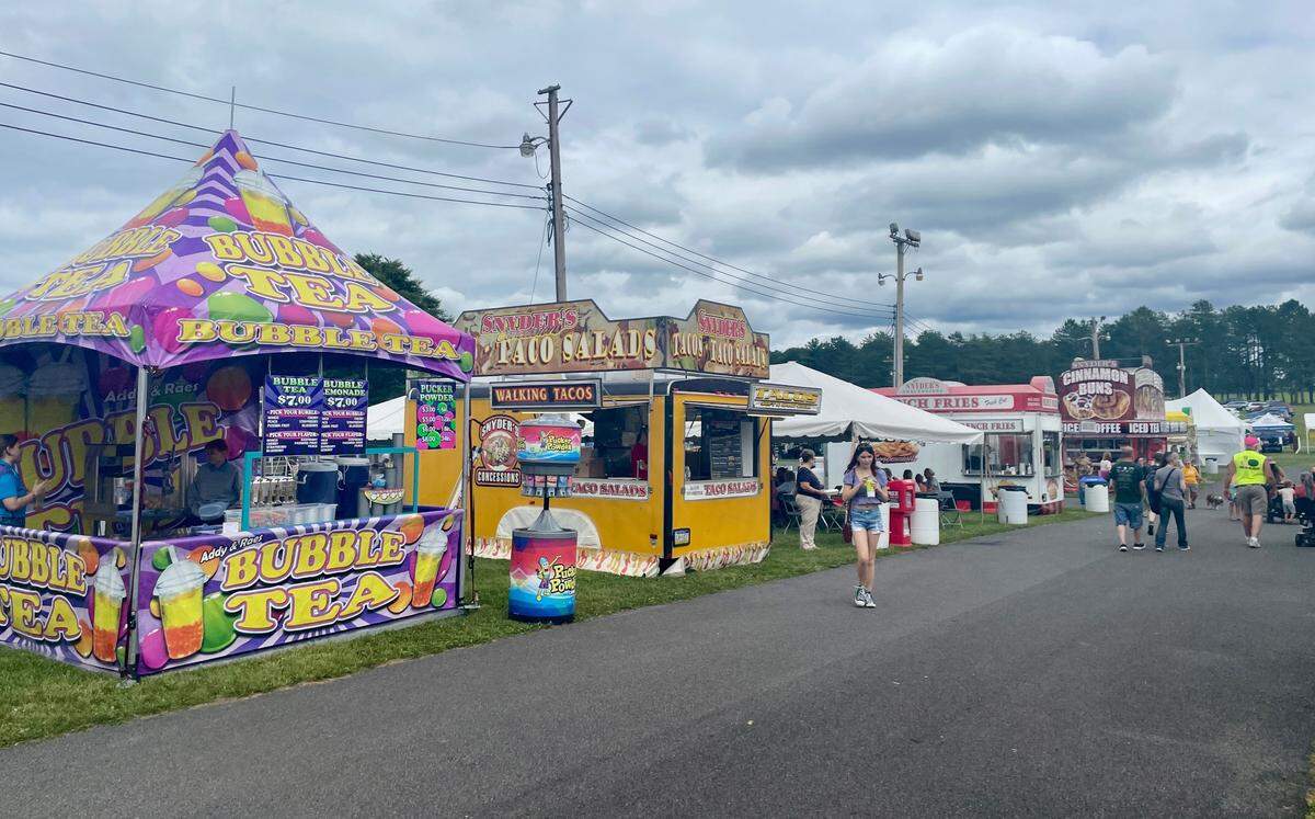 A portion of People’s Choice’s eastern food court is pictured here on Thursday, July 11.
